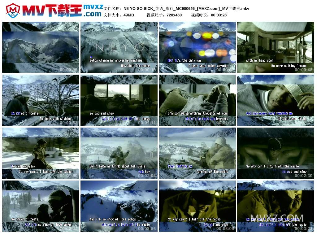 NE YO-SO SICK_英语_流行_MC900656